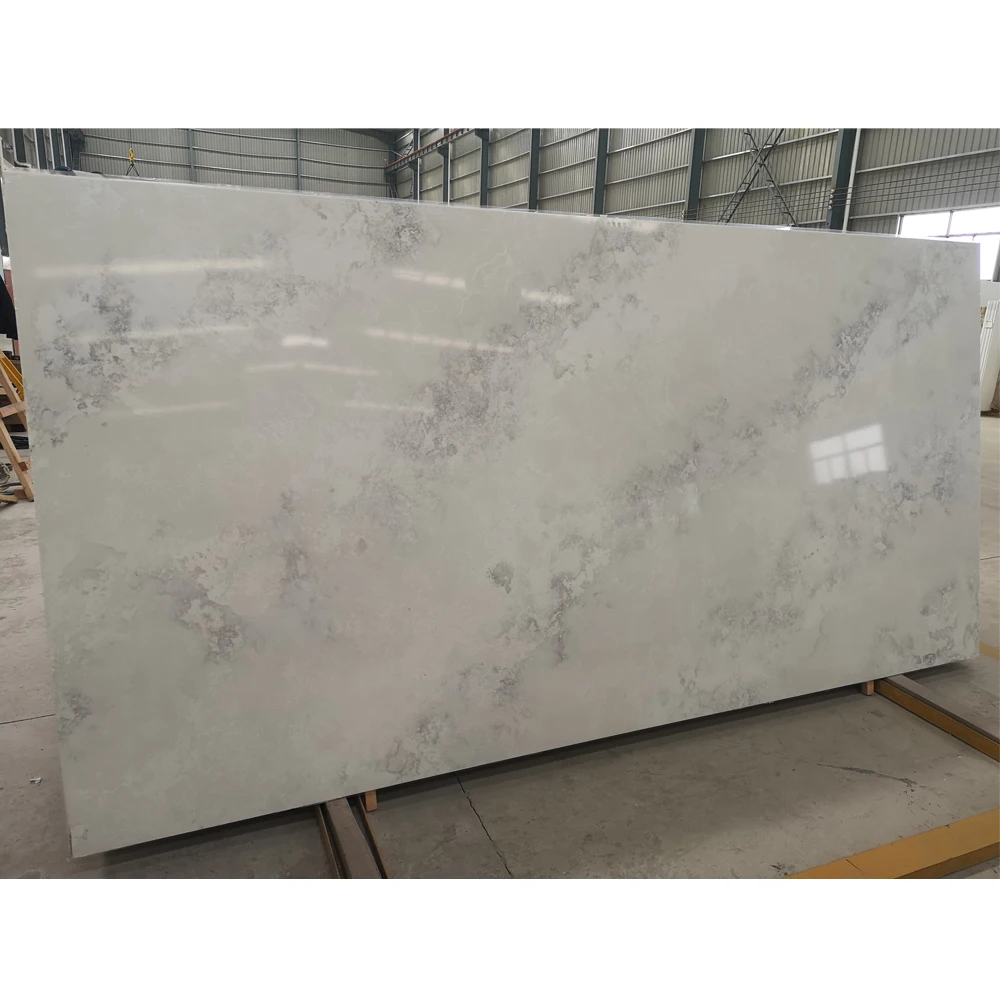 DC-101 Good Price Calacatta white Quartz Slab WHITE Quartz Stone Modern Quartz Stone Slab