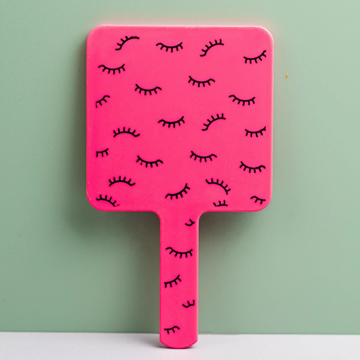 Custom Logo square Travel eyelash pocket mirrors Private Label makeup mirror handheld mirror