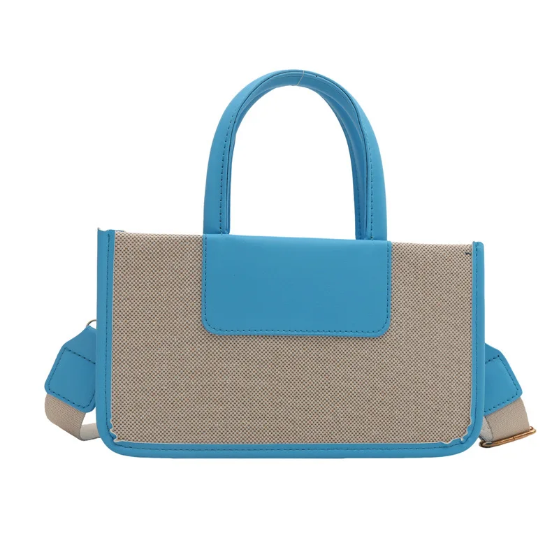 2024 New Summer Simple Handbag Casual Large Capacity Small Square Lady Popular Shoulder Sling Bag Women Fashion