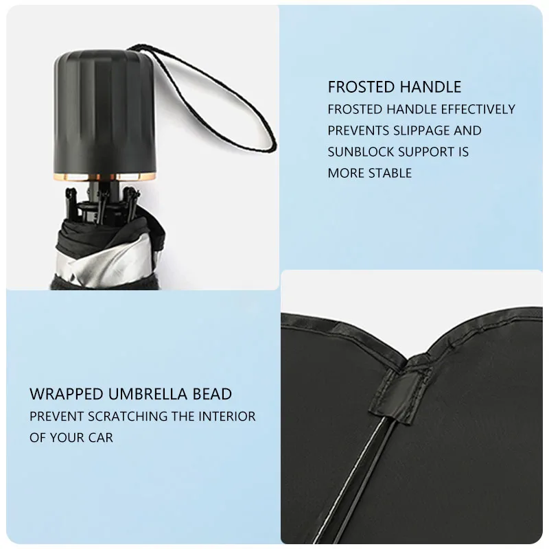 Custom logo UV protection Heat isolation car Sun Shade Umbrella  For Windshields