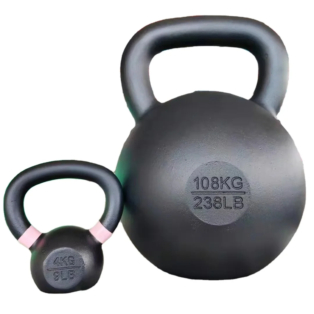 Китайские гири 100 кг 80 50 60 48 32 16 чугунные колокольчики с порошковым покрытием для тренажерного зала
