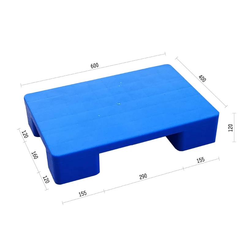60x40 small size  flat surface supermarket warehouse mini plastic pallet