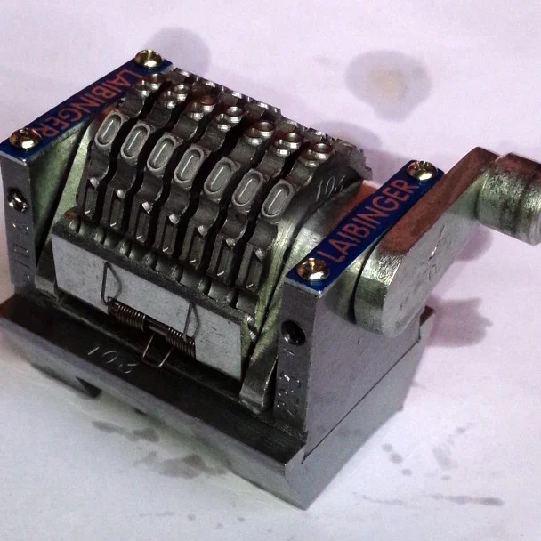 automatic numbering machine straight type flatbase Rotary numbering machine