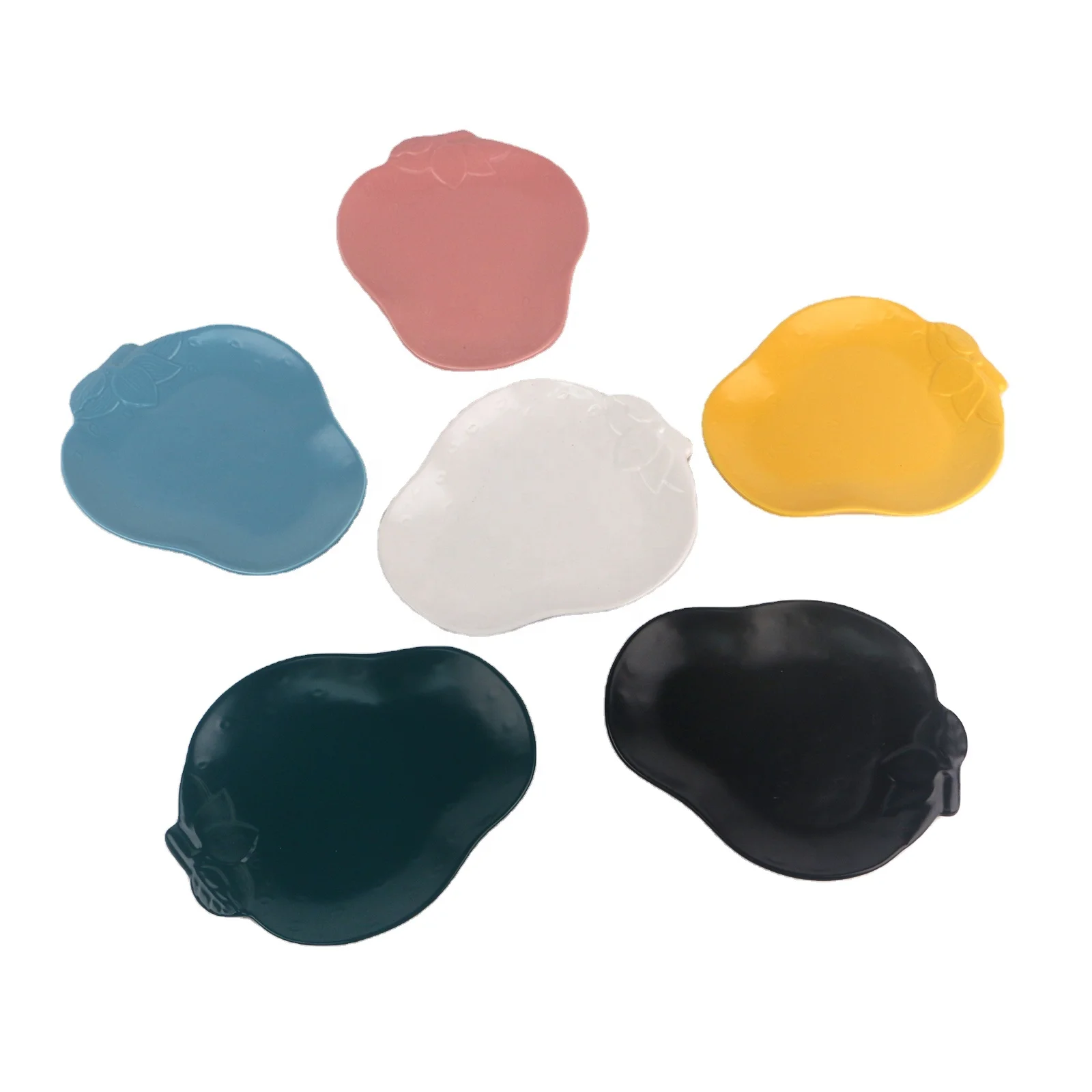 
Hot Sale New Fruit Design Color Strawberries Ceramic 8