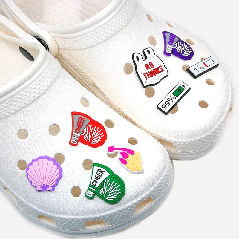 Оптовая продажа брендовые дизайнерские подвески для браслетов обуви роскошные Подвески crocs из