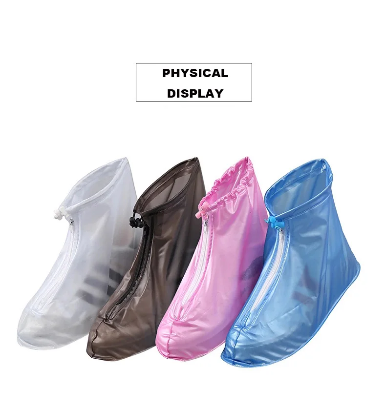 Оптовая продажа, чехлы для дождливой обуви для взрослых, чехлы для дождливой погоды, для путешествий, для улицы, для мужчин и женщин, модные водонепроницаемые чехлы для обуви