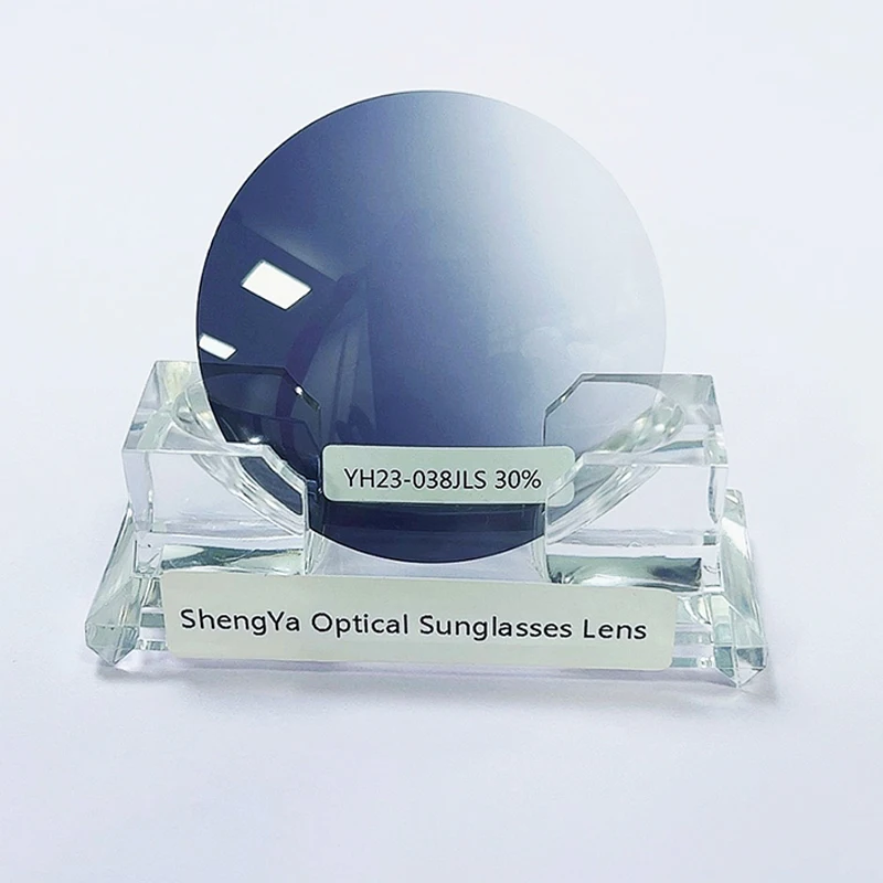 Custom Or Standard CR39 1.499 tinted Color Sunglasses Lenses Hard Super Hydrophobic Multi coated lens