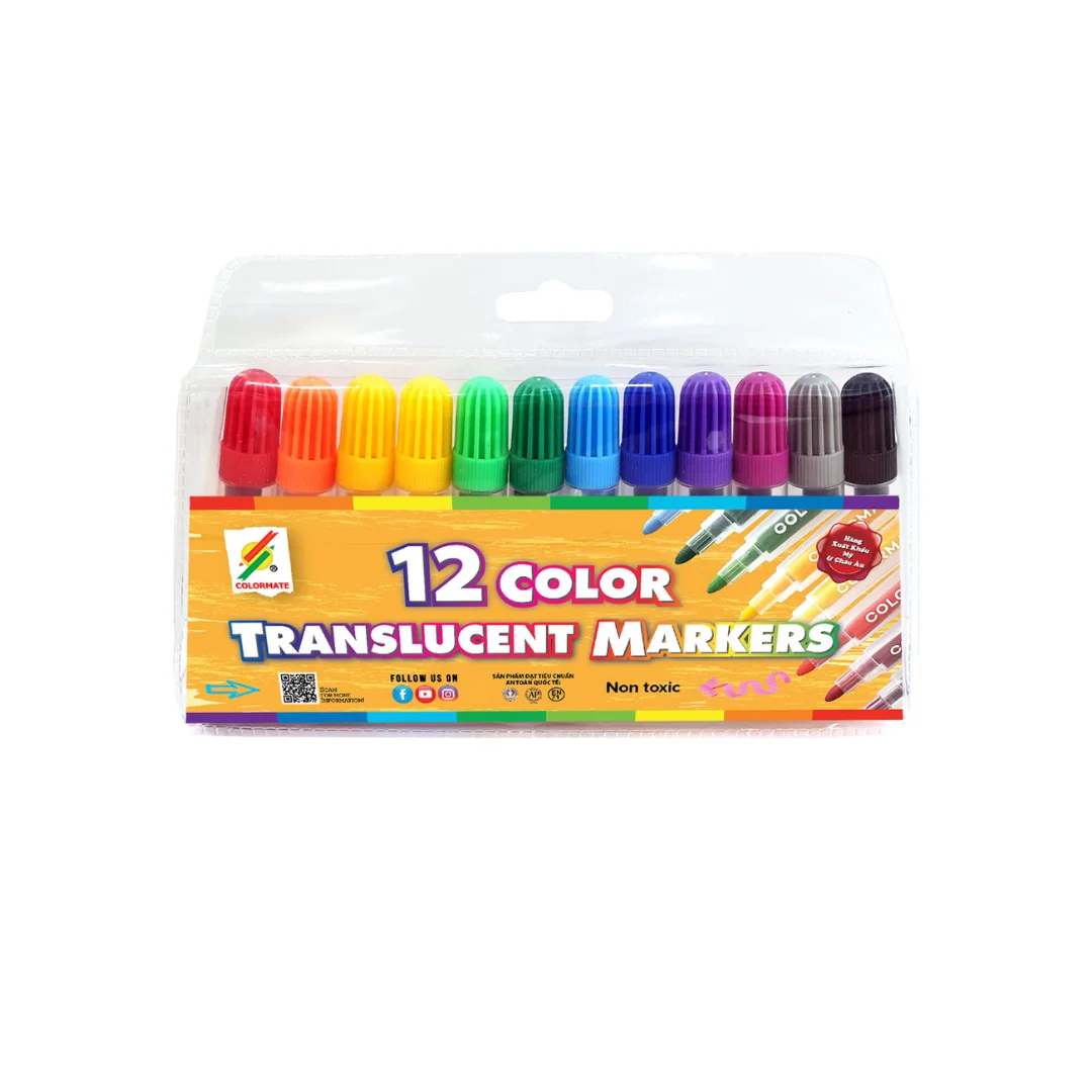 DIY 12 Colors Jumbo Graffiti Markers Jumbo Felt Tip Acrylic Paint Markers for Painting