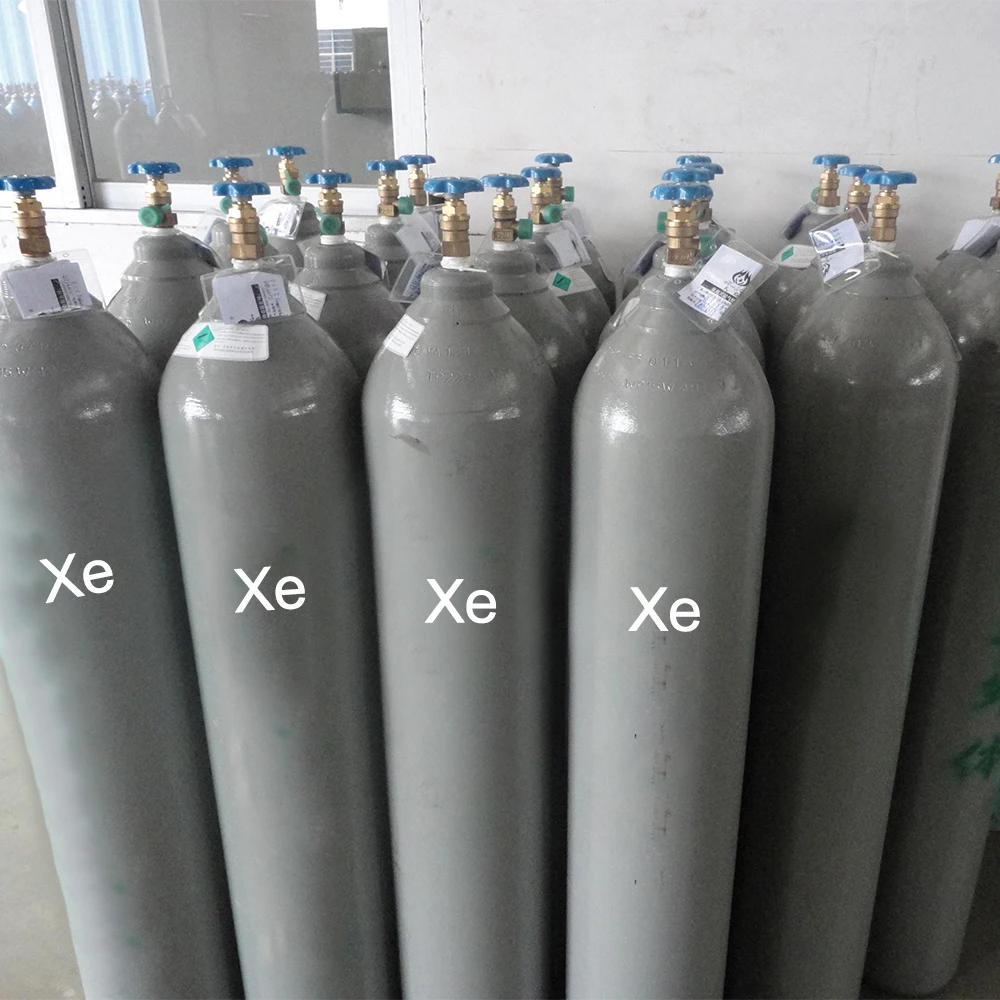 99.999% Purity 50l Cylinder Xenon Gas Sale For Led Lighting