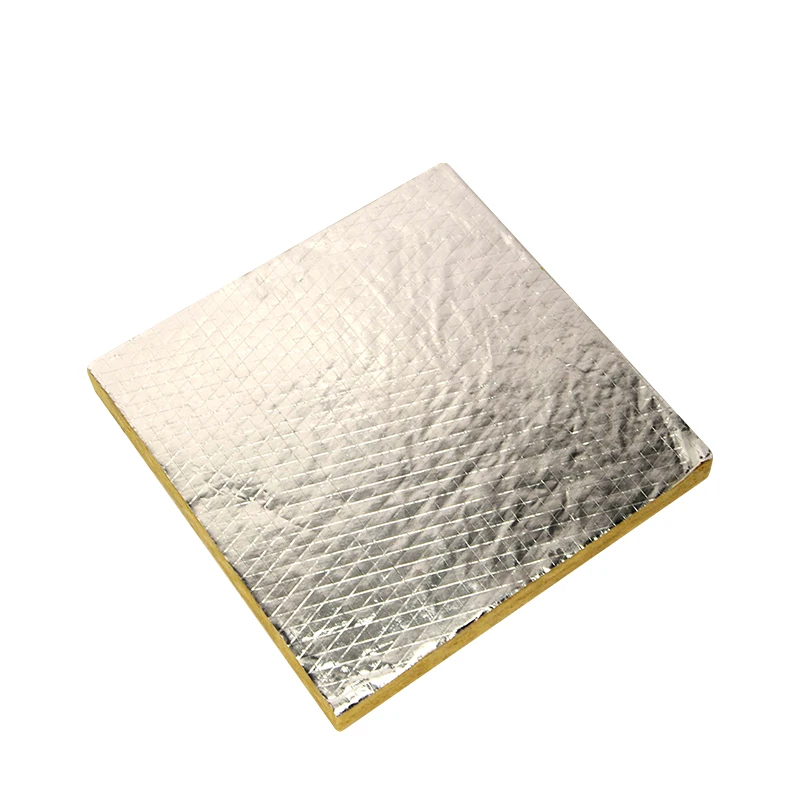 Industry leading high temperature centrifugal glass wool board with aluminum foil paper