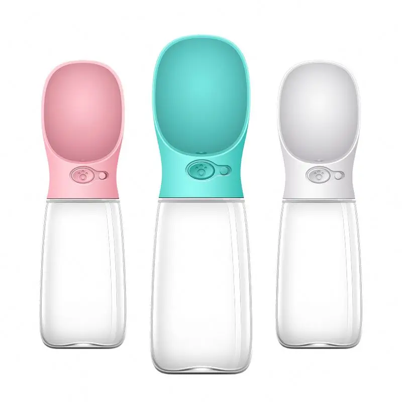 Quality Plastic Black Pink Dogs and Quantity Assured Portable Dog Water Bottle White Blue Malsipree Dog Water Bottle