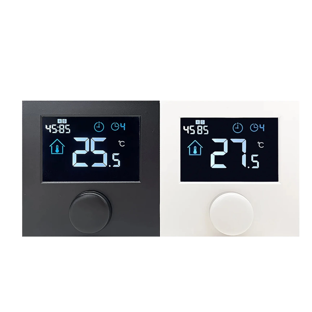 Telin AC607 Knob Control Tuya Digital Wireless Wifi Thermostat Hvac System Central Heating System For House Smart Thermostat