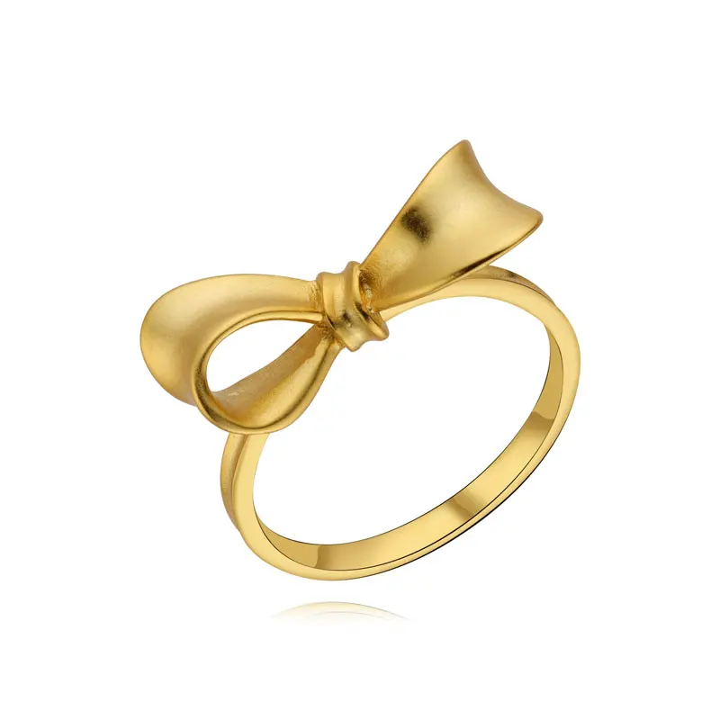 Keiyue Factory Direct Sales Wedding Gift Copper Sterling Opal Rings For Woman R0785 Bow Ring