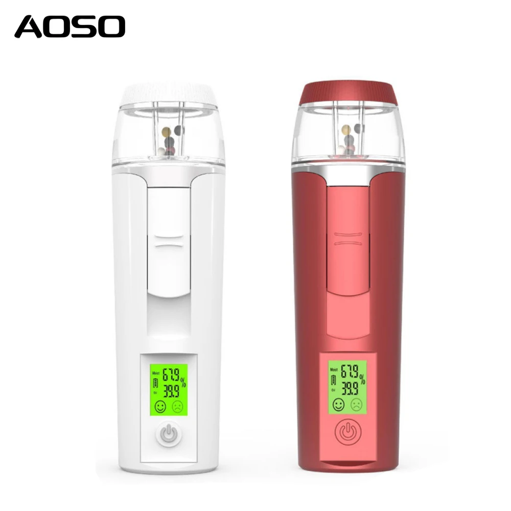 Slide Control Spray Gear Design Nano Mist Sprayer with LCD Display Screen Water&Oil Content Display