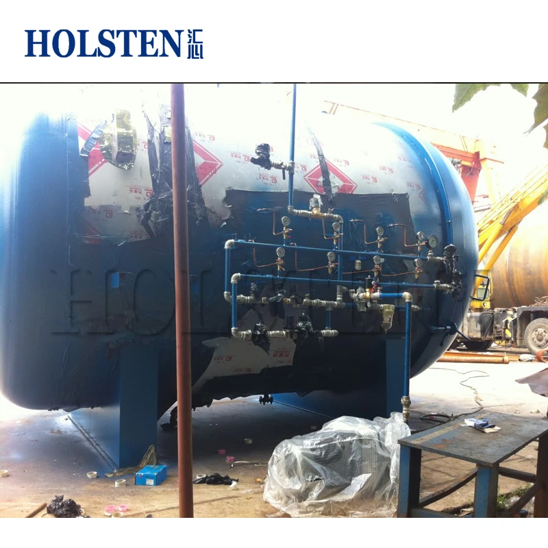 Tire retreading rubber retort vulcanization autoclave machine line