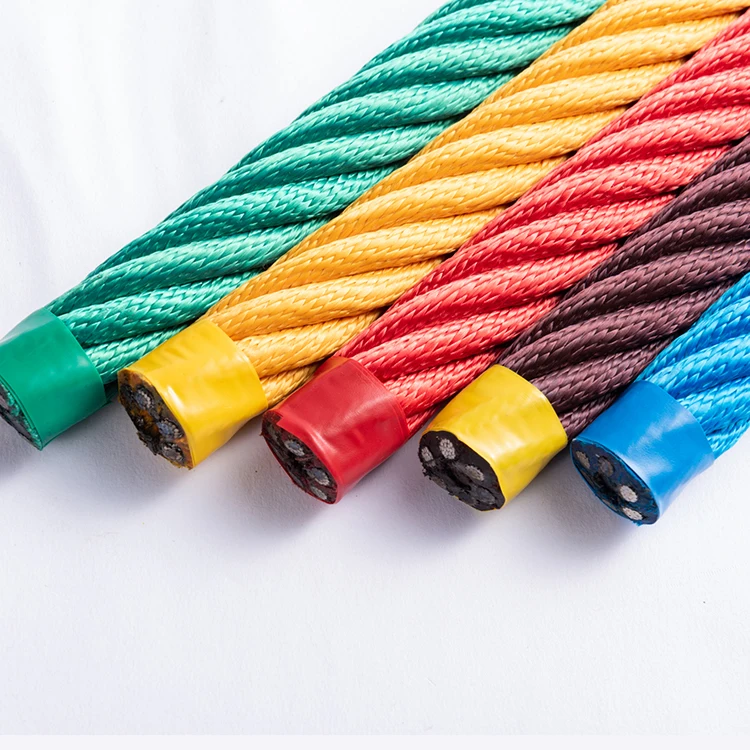 Уличная игровая площадка, скалолазающая веревка из полиэстера, комбинированная веревка