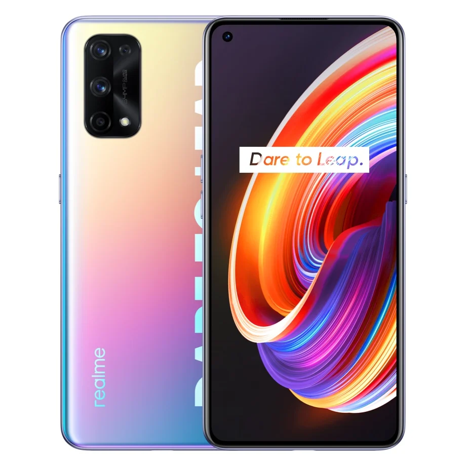 
Realme X7 Pro 8GB 128GB Smartphone 5G 6.4inch 120Hz AMOLED Screen 64MP Quad Cameras 4500mAh 65W Fast Charger Dimensity 1000 NFC 