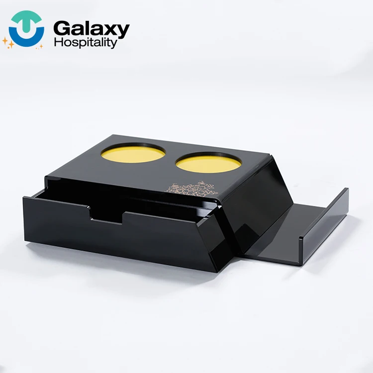 2019 Customized Best Price Hotel Leather Items Menu Hotel Leather Accessories