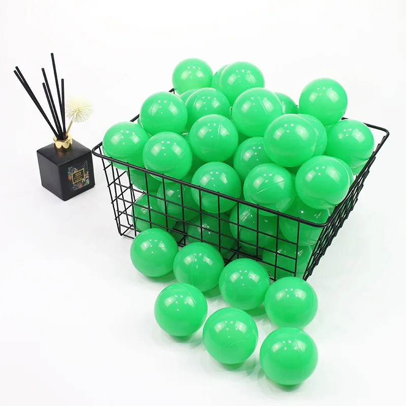 Wholesale Custom Colorful Eco-Friendly Plastic Ball Pit Balls Children Play Bulk Crush Proof Plastic Ocean Ball