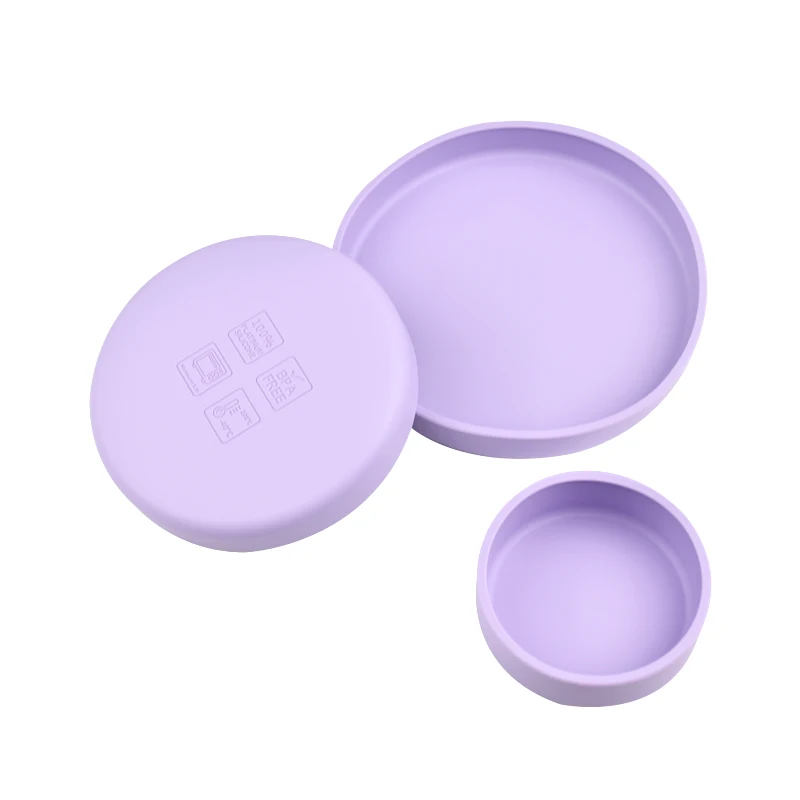 Baby Silicone Plate Kids Bowl Plates Baby Feeding Silicone Bowl Baby Silica Gel Dishes Kids Tableware