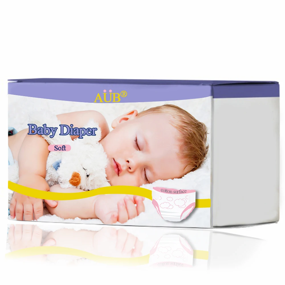 AUB Custom Logo Couche pour bebe Quanzhou Super Daddy Disposable Baby Diaper Alarm Sensor Of Cotton For Baby