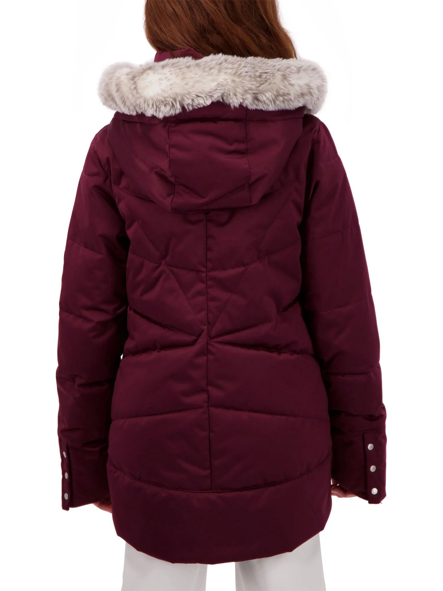 High Quality Fashion Girl jacket kid padded jacket with hoody winter parka