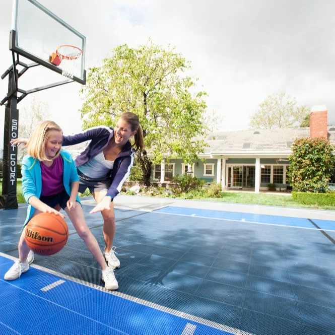 Wanhe Outdoor basketball badminton volleyball acrylic resin synthetic plastic used sport court flooring