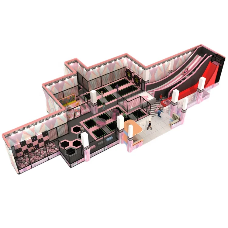 Indoor Playground Equipment Manufacturer Children Interactive Game Ball Pit Soft Play Center Modern Amusement Park Carousel