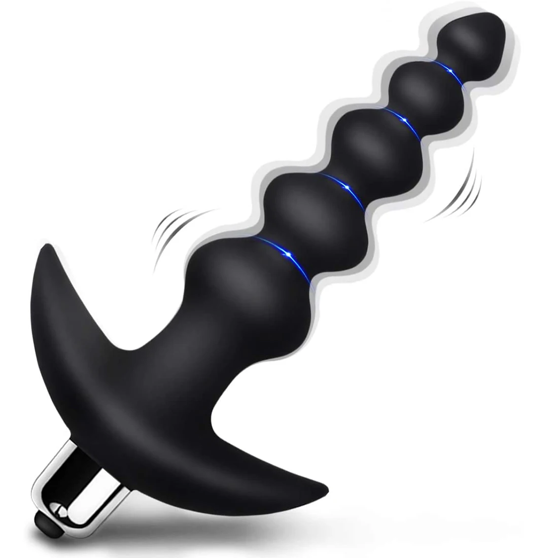 
Flexible Silicone 16 Vibration Modes Graduated Design Waterproof Bullet Vibrator Men Women Couples Sex Toy Vibrating Butt Plug 