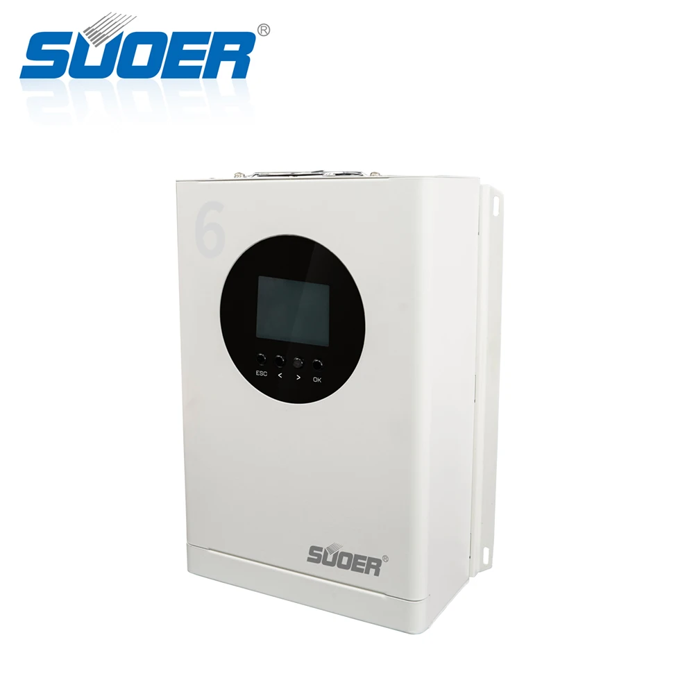 Super SMP-series 60A Solar Char Controller for 12v/24v System MPPT Lighting LCD Display