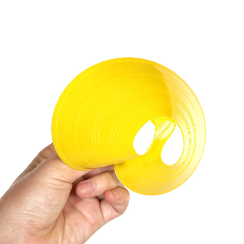 2 Inch High Sport Agility Speed Cones Disc Wind Soccer Cones Equipment For Training Kids