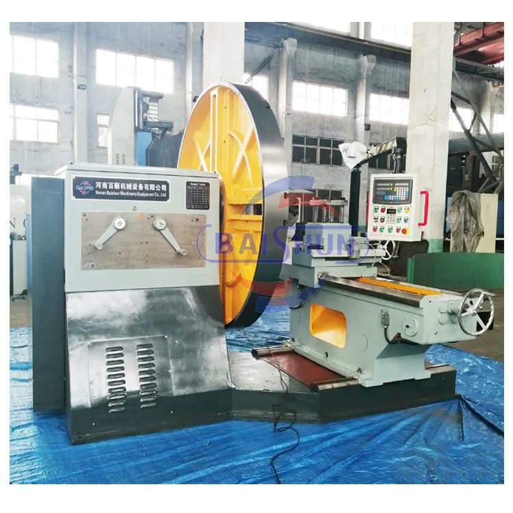C6025 flange processing big head face lathe machine
