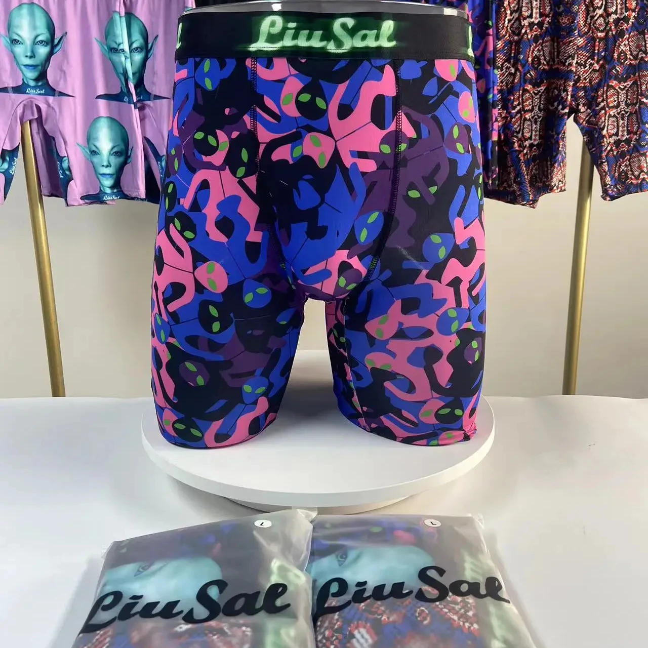 Oem New Type Brand Boxer Shorts Custom Underwear Men Fashion Wholesale Full Print Mens Underwear Boxers For Men