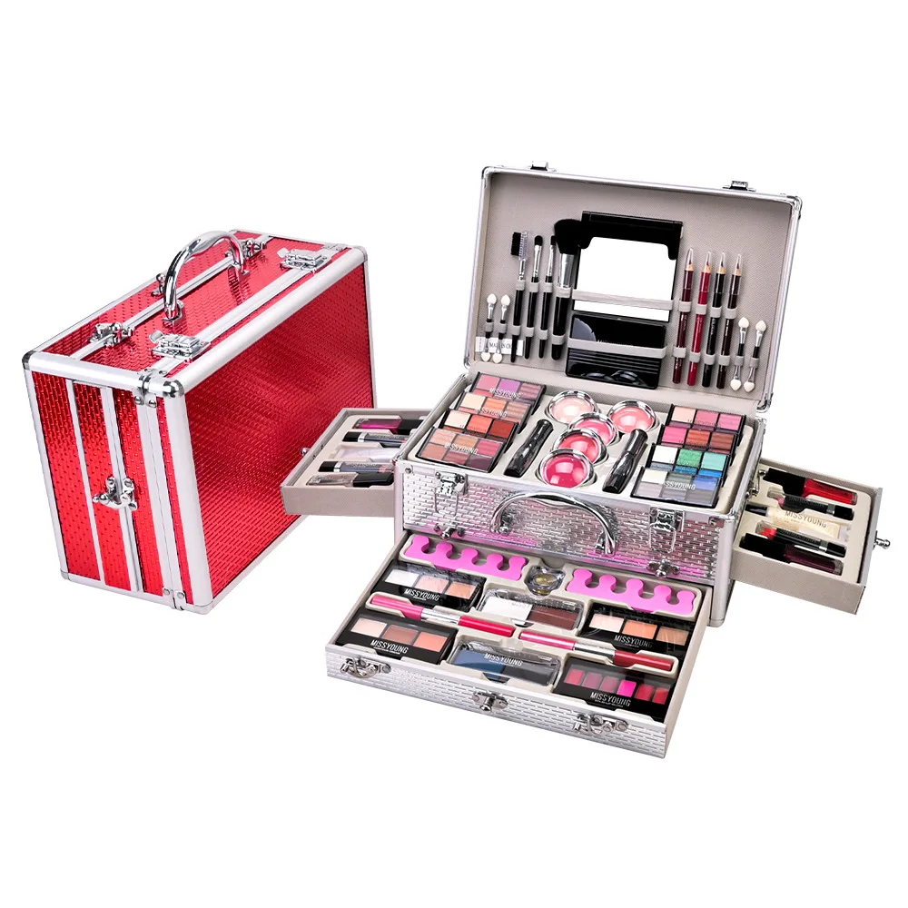 Miss Young Makeup Kit Box for Full Set for Women Make up Kit Makeup Sets Face Painting Kit Professional