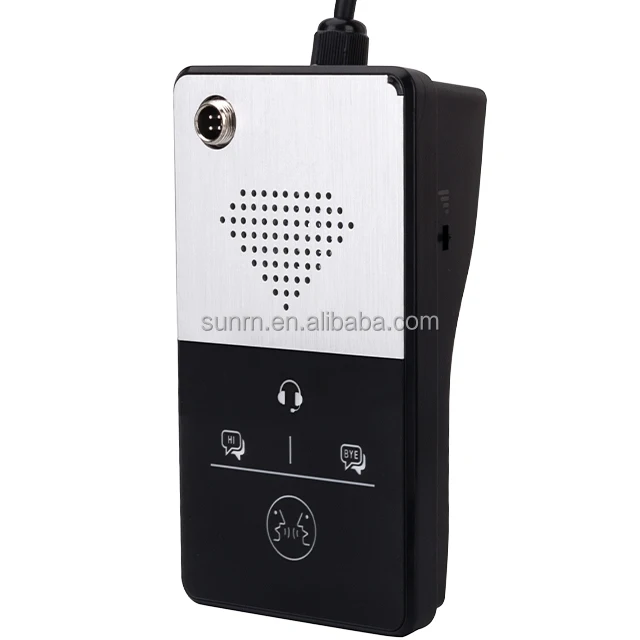 Anti-interference Noise-Free Dual-Way Audio Record bank counter window intercom system hospital ticket window
