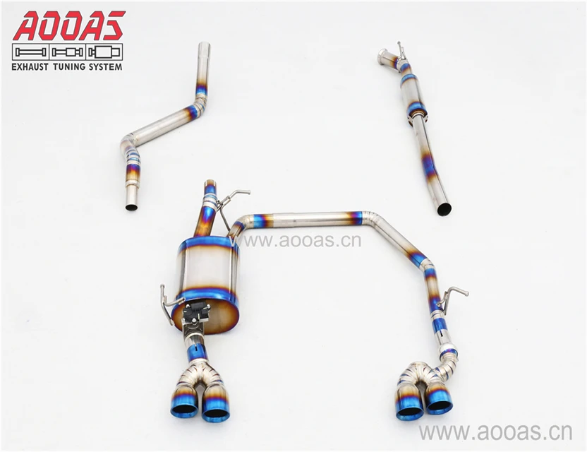 AOOAS выхлопная титановая выхлопная система Valvetronic Catback автомобильные детали для Peugeot RCZ