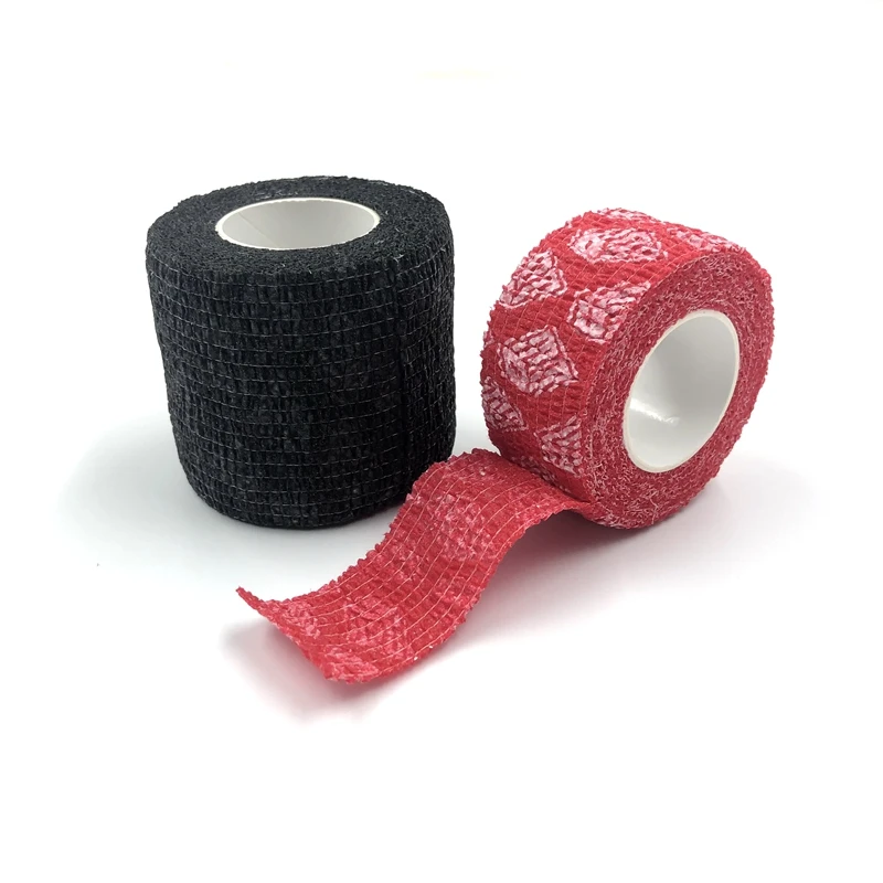 Medical Non Woven custom print Elastic dog cohesive flexible Self Adhesive Bandage
