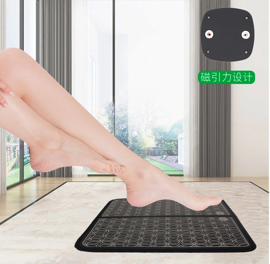 The latest high quality unisex fitness ems professional electronic foot massager