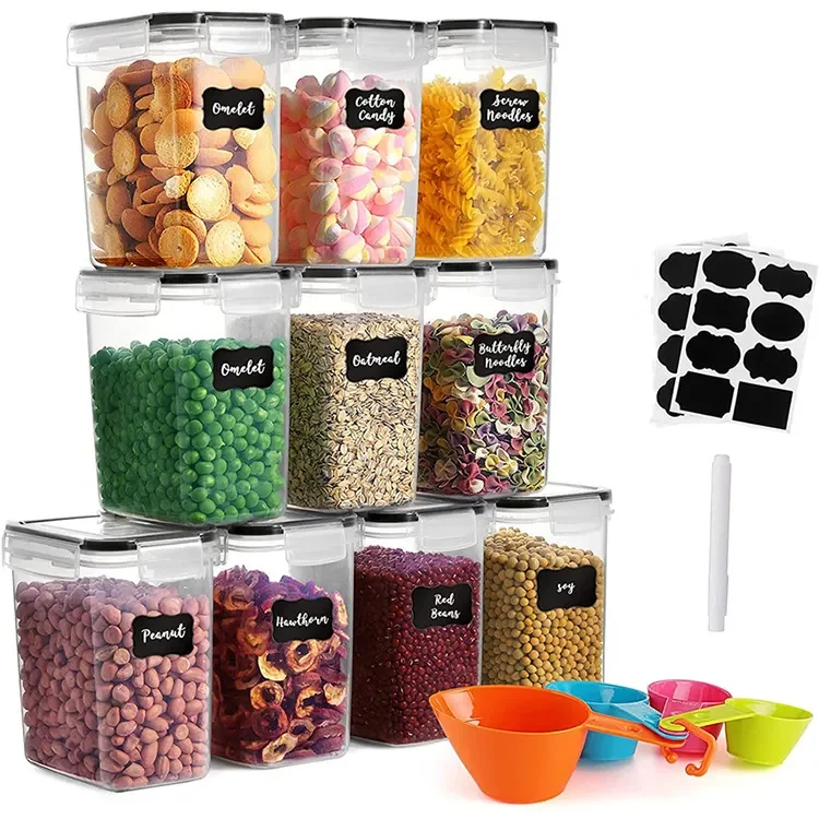 Miscellaneous grain storage tank PP material snack preservation ta home and kitchen storage & organization organizers