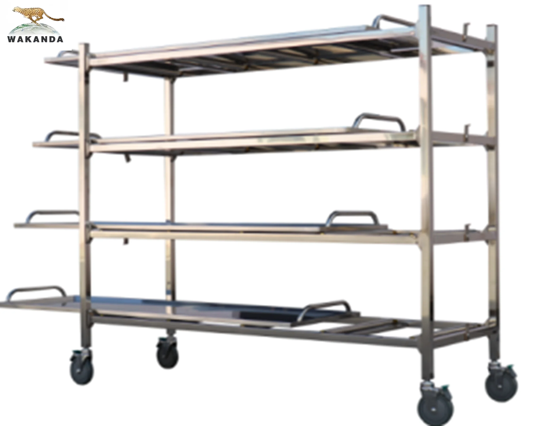 Mortuary Equipment Stainless Steel Mortuary Body Storage Rack