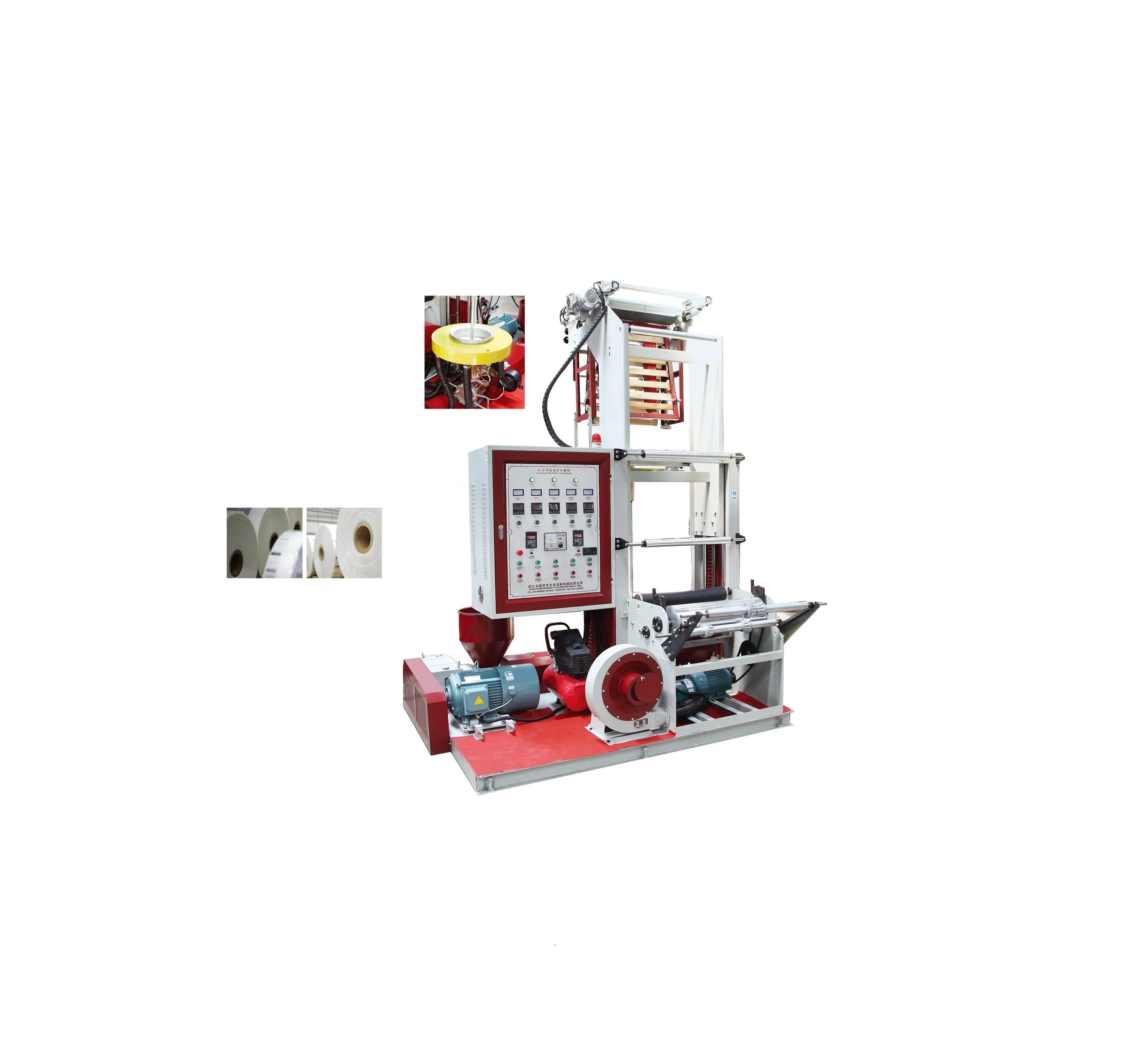
Mini PE Film Blowing Machine for make plastic film used for food and garments 