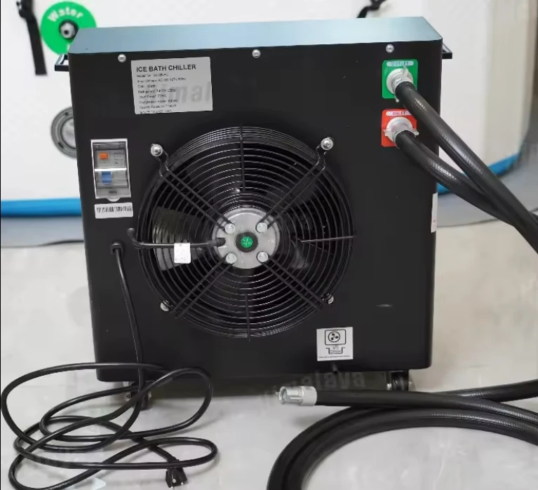 High Quality Cold Plunge Ice Bath Tub Industrial Water Chiller Cooling Machine Cooled Chiller System For Athlete