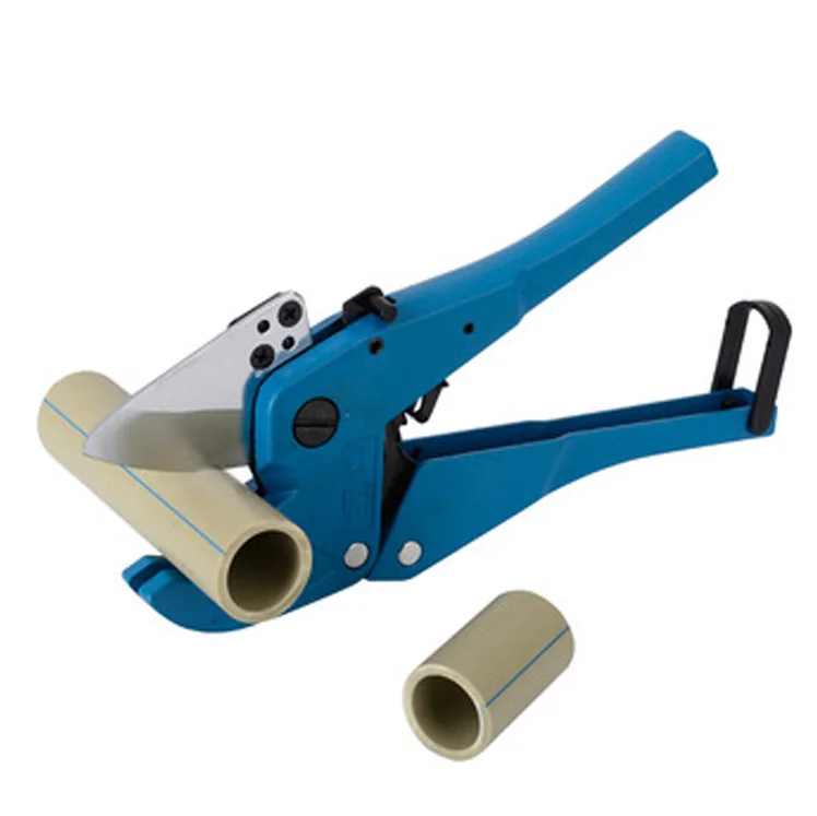 Hot seller 42mm cutting capacity PVC/PPR/PR/PU Aluminum alloy pipe cutter SK5 blade pipe scissors