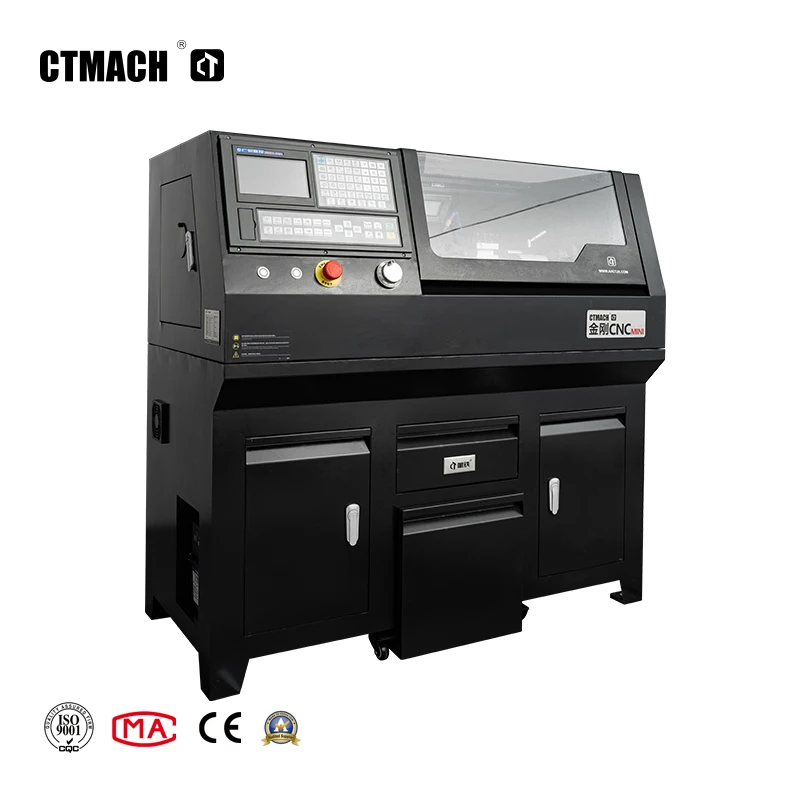 CTCNC21C Mini CNC lathe machine automatic lathe price for sale