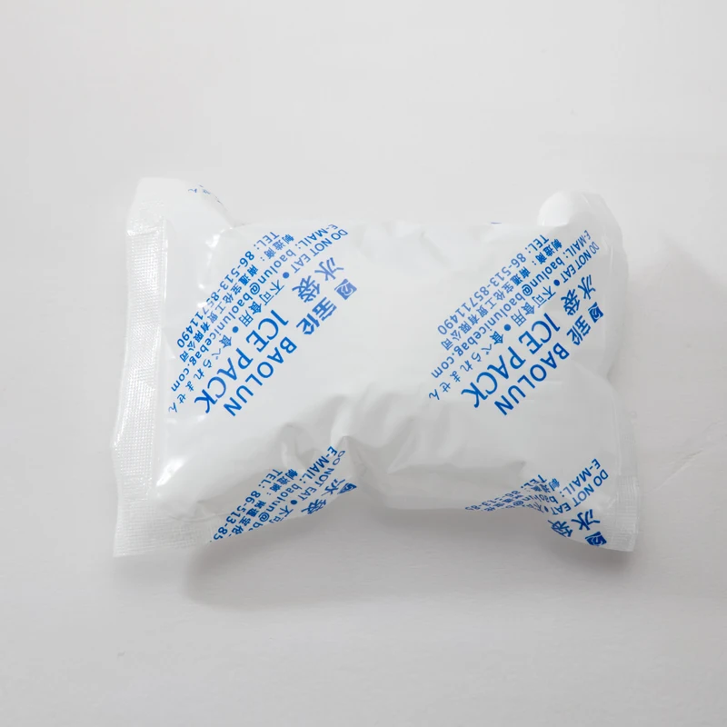 BSG 130*95mm single Disposable gel ice packs for shipping and storage ice pack