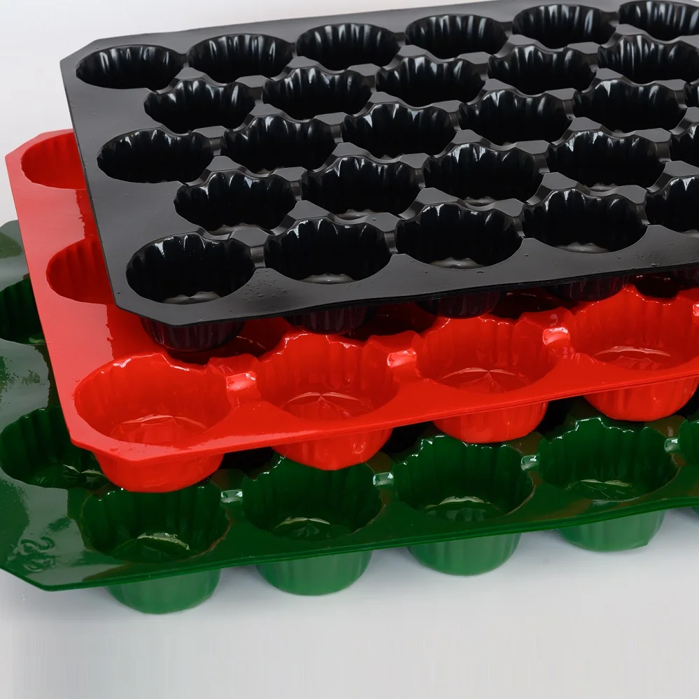 Plastic Insert Tray fruit packing Disposable Divided PP tomato packing Tray