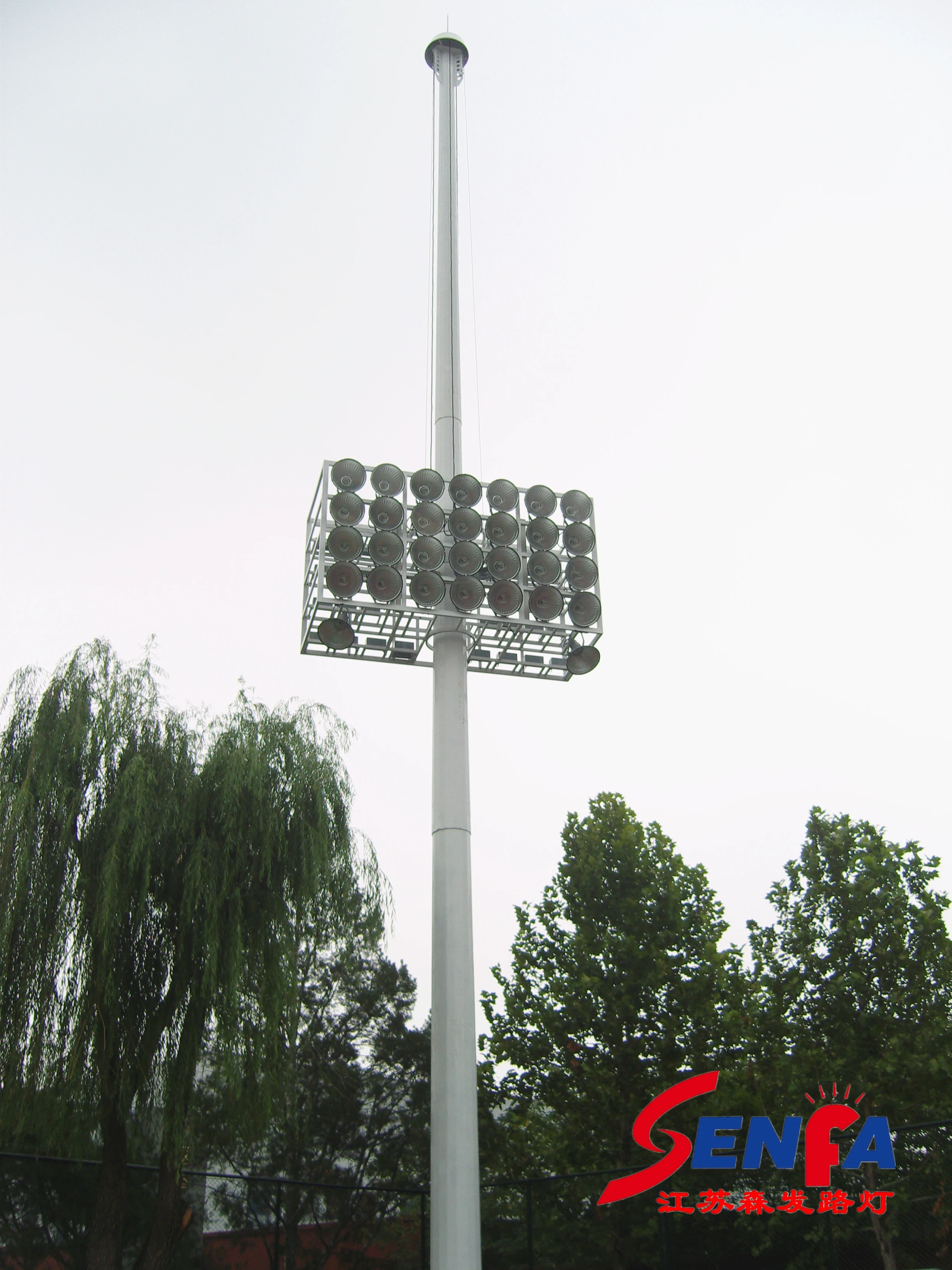 20M Highway STADIUM Airport High Pressure Sodium Flood Light High Mast Price Lights & Lighting