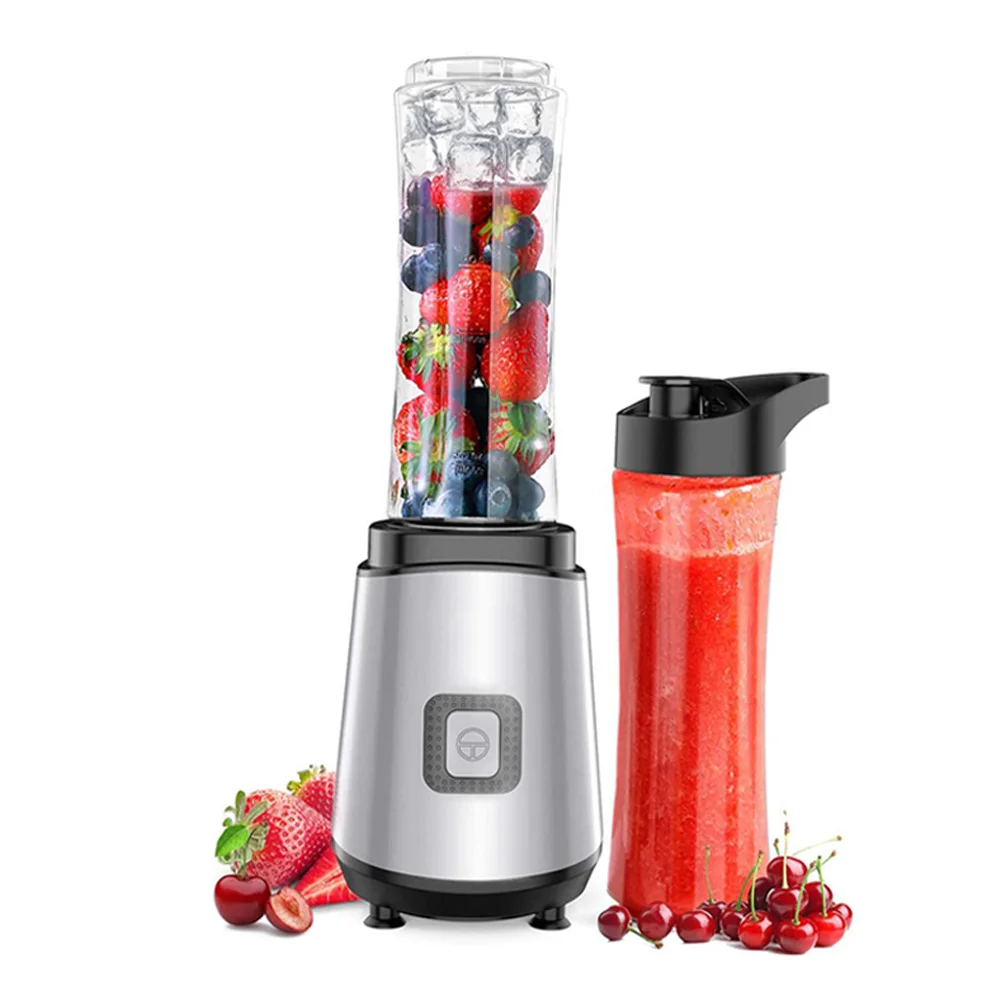 Portable Electric Fruit Juicer Blender For Shakes And Smoothies Commercial 400w Juice Maker