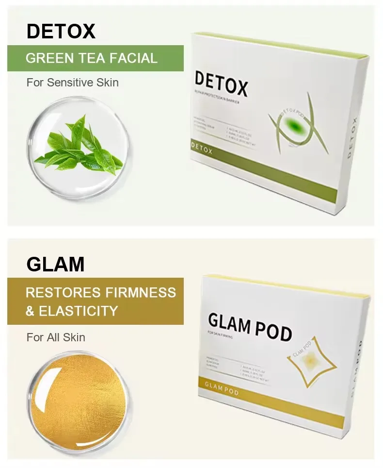 Newest Oxygen Pods Bubble Machine Consumable Capsule Serum Gel for Skin Balance