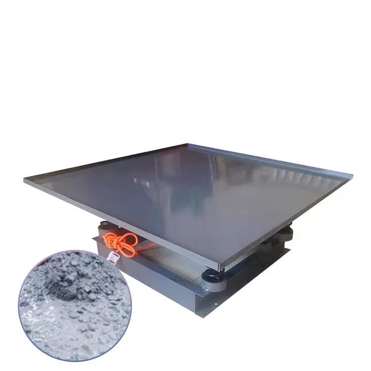 Professional Concrete Block Machine Vibrator Motor Frequency Unit Vibrating Table For Concrete Paver